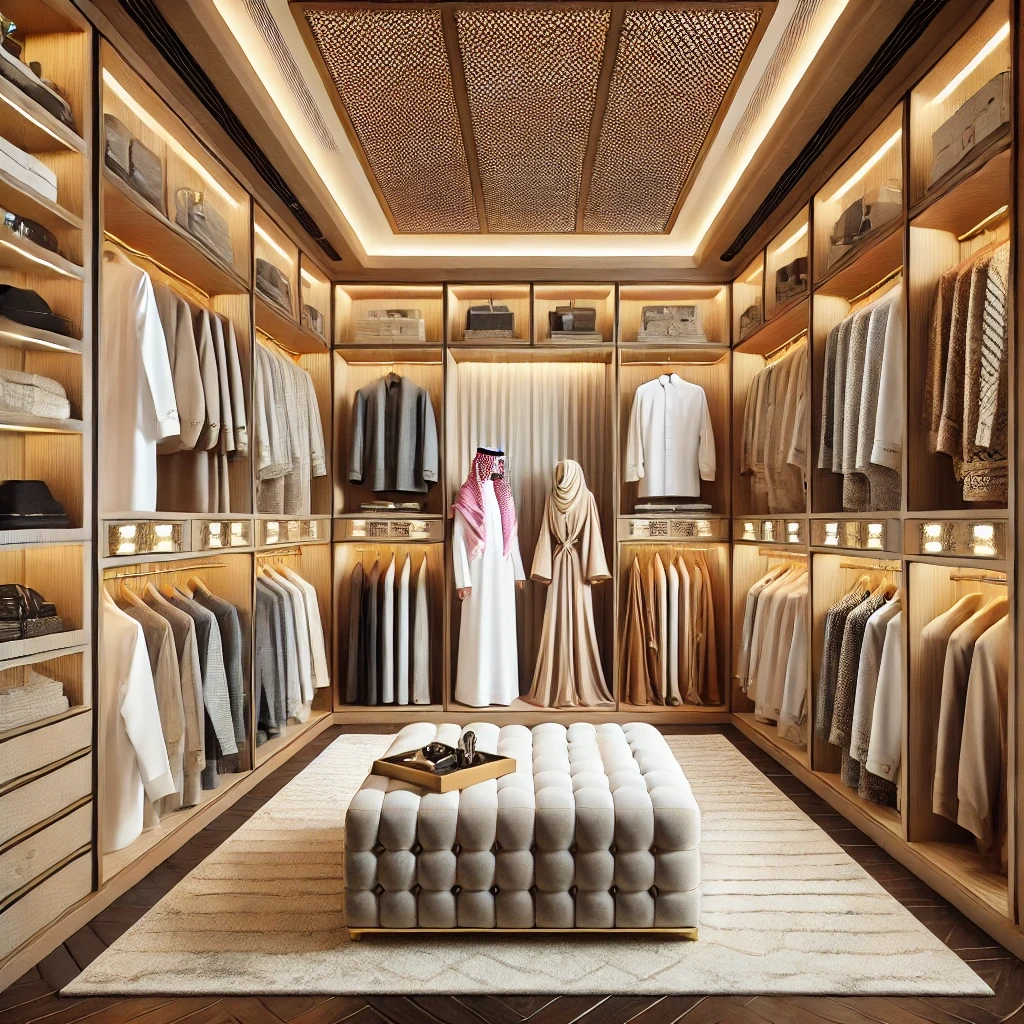 جمالية غرفة الملابس و الخزائن الجدارية
