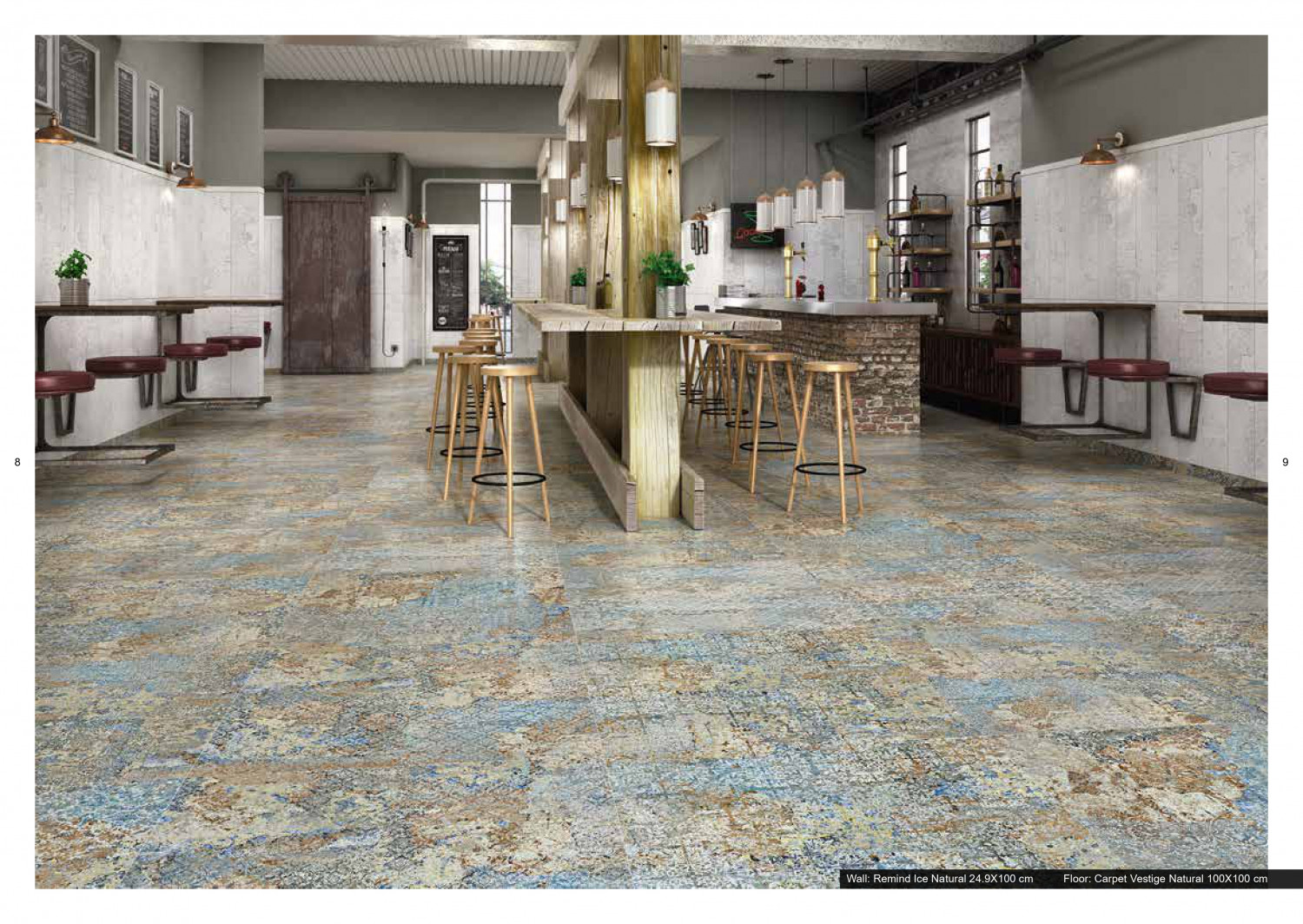 Carpet Vestige Natural 100x100