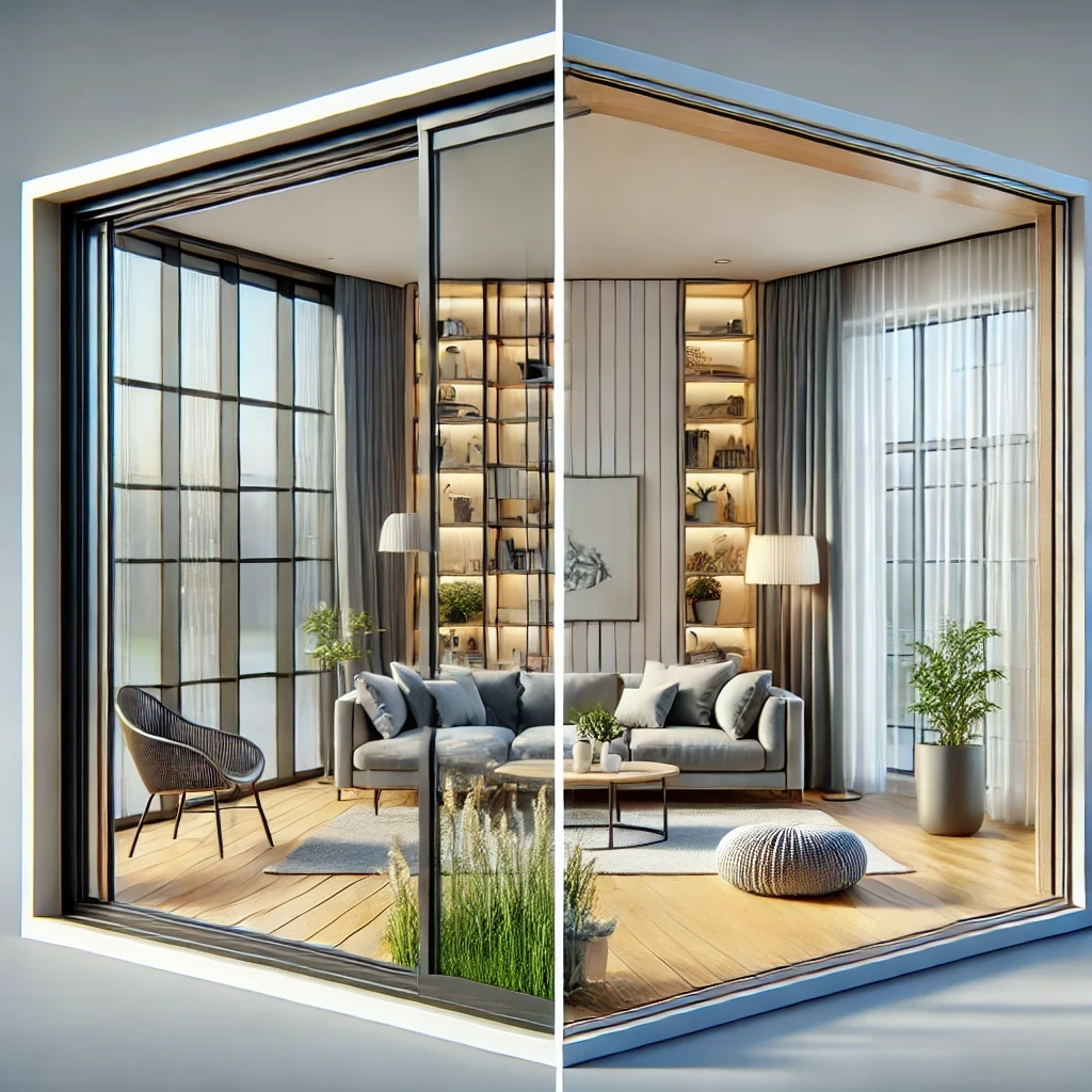المنيوم أم UPVC