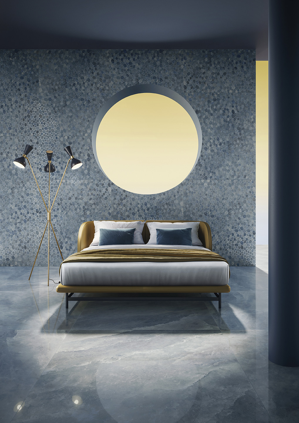 ASL PERSIAN BLUE LX - ITALIAN PORCELAIN 80X180CM