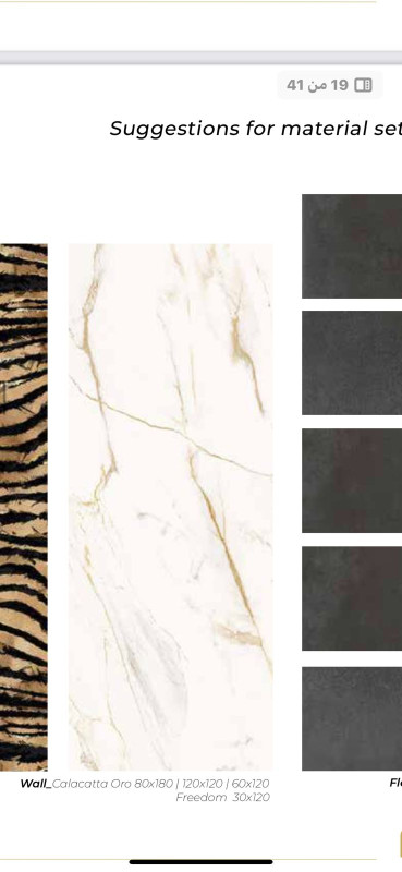 Calacatta Oro 80x180 - Wall